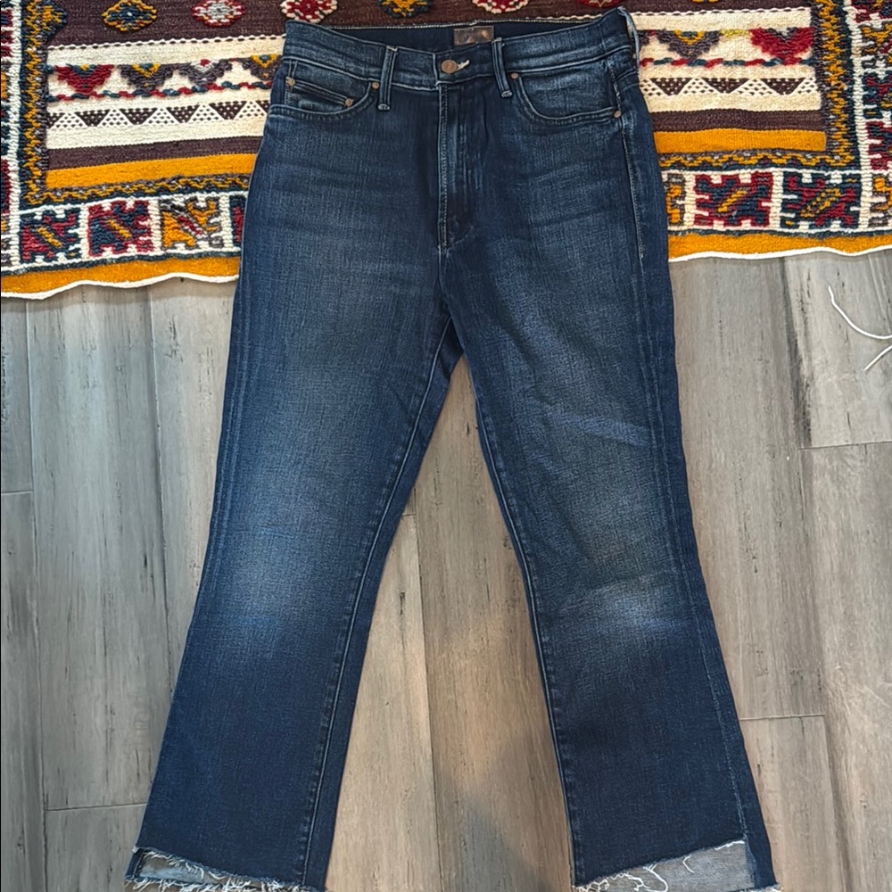 Mother / The Insider Crop Step Fray